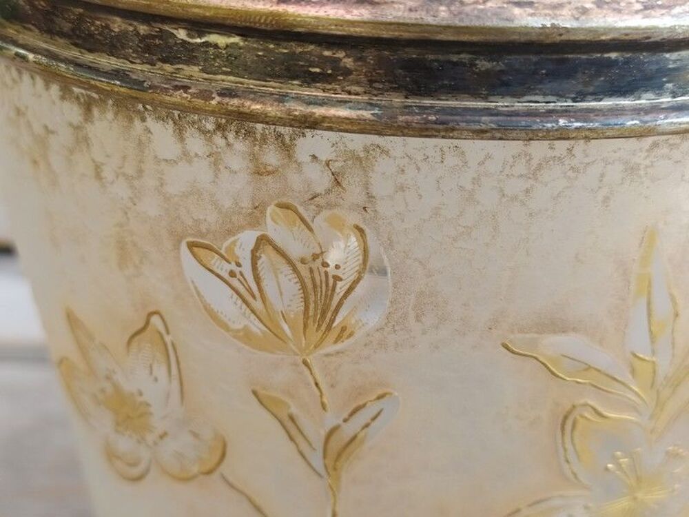 Seau &agrave; Gla&ccedil;on Art Nouveau Victor Saglier / Daum - Legras 