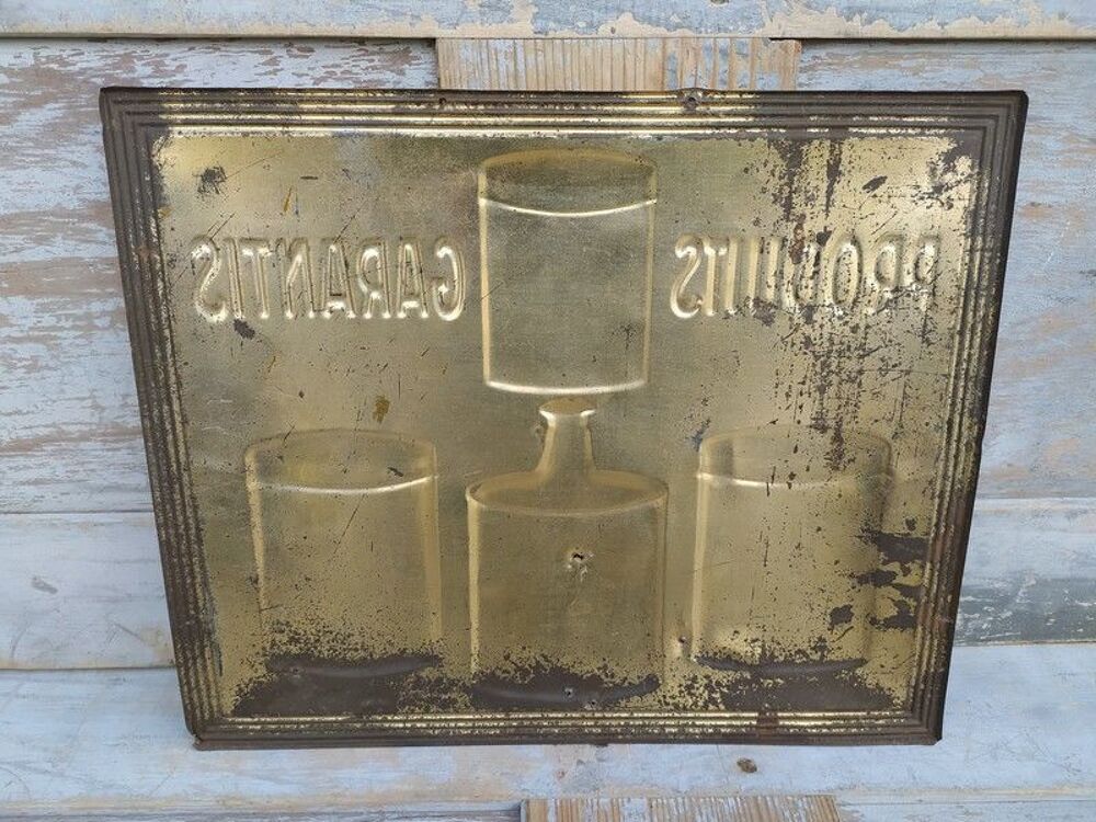 Plaque T&ocirc;le Publicitaire Graisse &Eacute;toile, &Eacute;gyptienne, Mika 