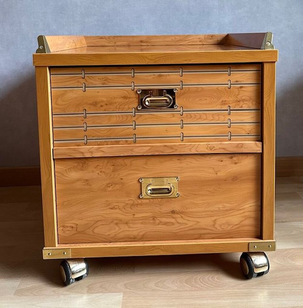 Chambre compl&egrave;te : lit, chevet, bureau, biblioth&egrave;que Gautier Meubles