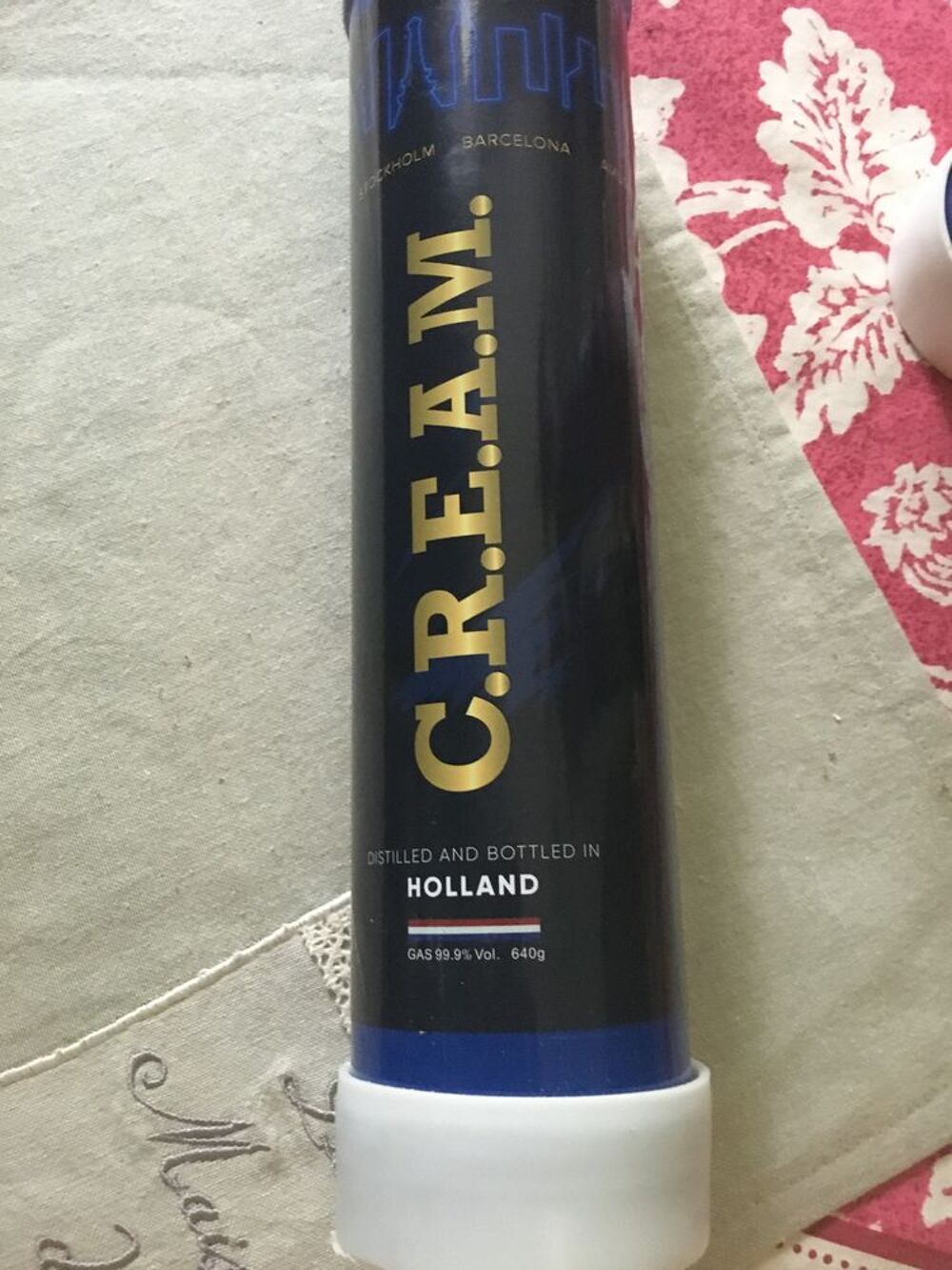 GAZ protoxyde azote pour faire cr&egrave;mes, chantilly cuisine Cuisine