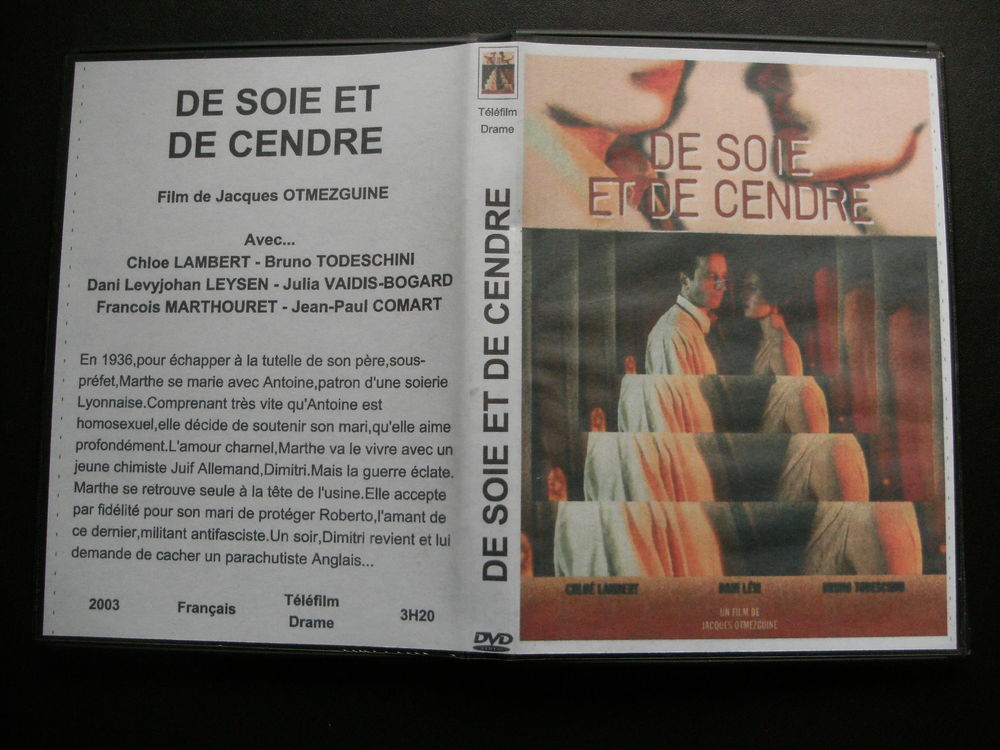 Rare s&eacute;rie : " De soie et de cendre " DVD et blu-ray