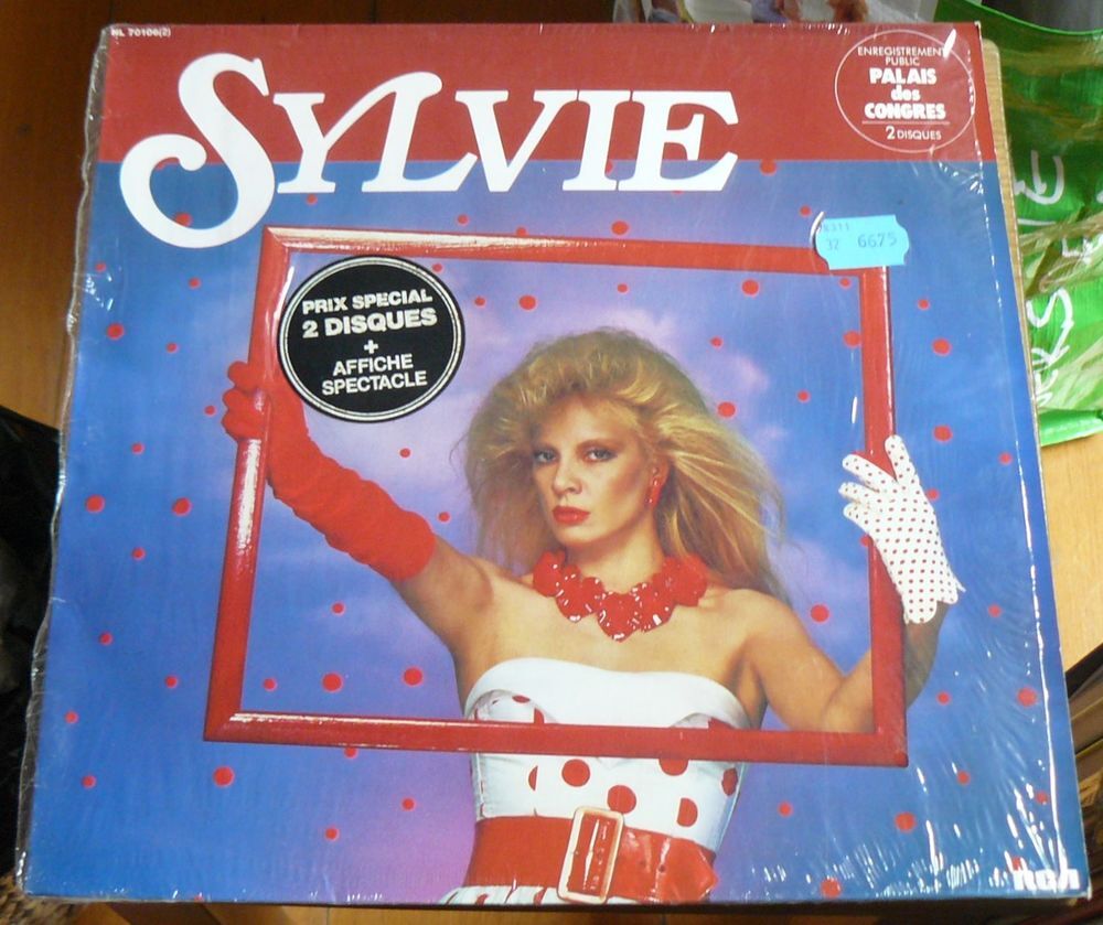 Sylvie VARTAN : Palais des congr&egrave;s - RCA NL 70106(2) CD et vinyles