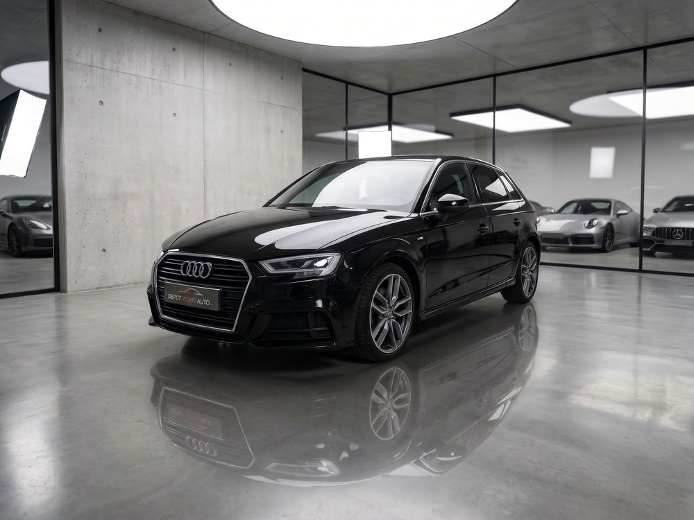A3 Berline 35 TFSI CoD 150 S tronic 7 Sport Limited 2019 occasion 33560 Carbon-Blanc