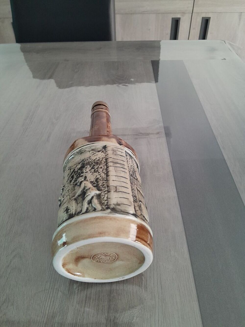 BOUTEILLE VIDE EN PORCELAINE TEL / 0627473514 
