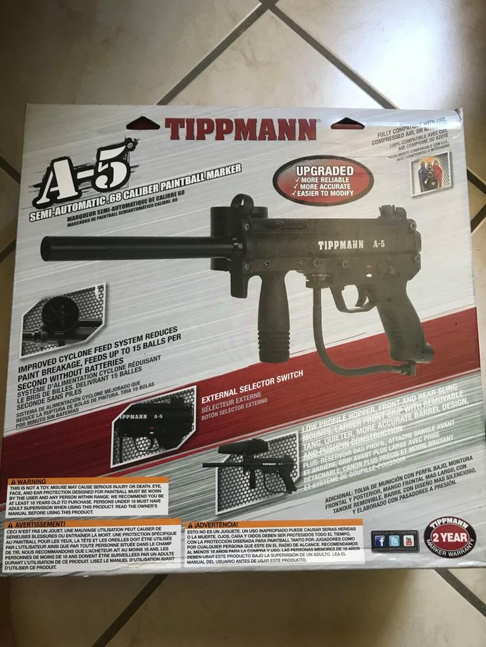 Lanceur paintball Type Tippmann A5 Jeux / jouets