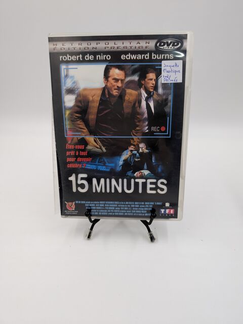 Film DVD 15 Minutes en boite jaquette plastique très abîmée 1 Vulbens (74)