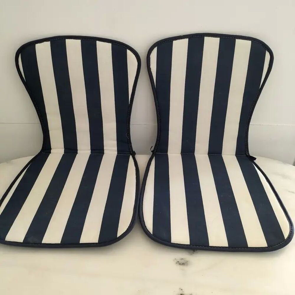 2 coussins pour si&egrave;ges de jardin Jardin