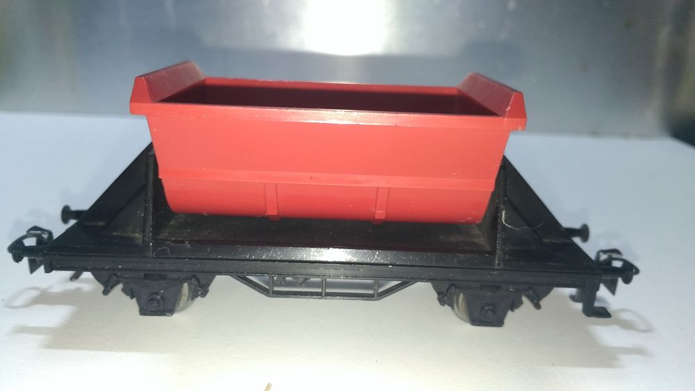 train HO MARKLIN wagon &agrave; benne basculante Jeux / jouets