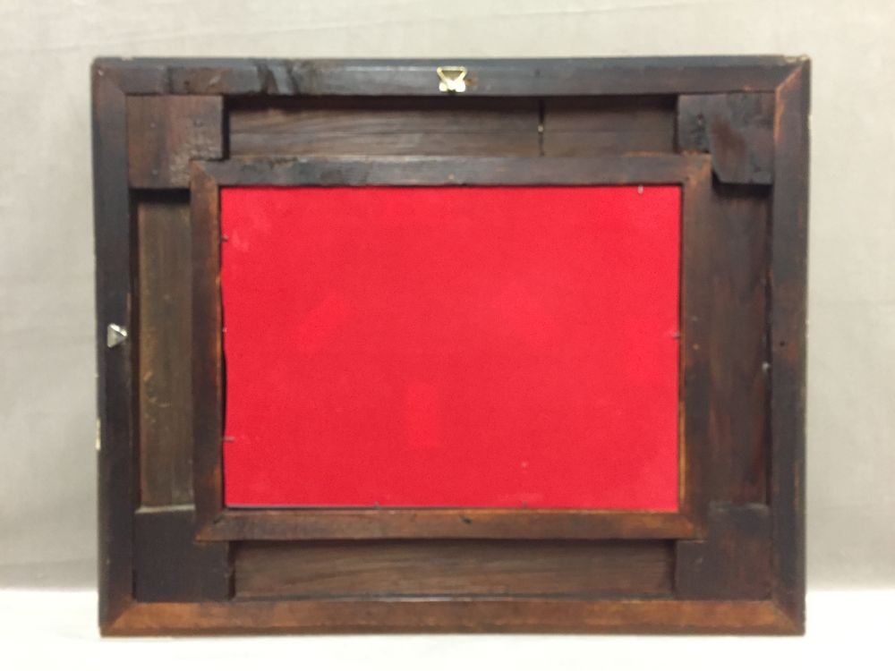 MIROIR CADRE ANCIEN BARBIZON NAPOLEON III BOIS DOR&Eacute; ART Dcoration