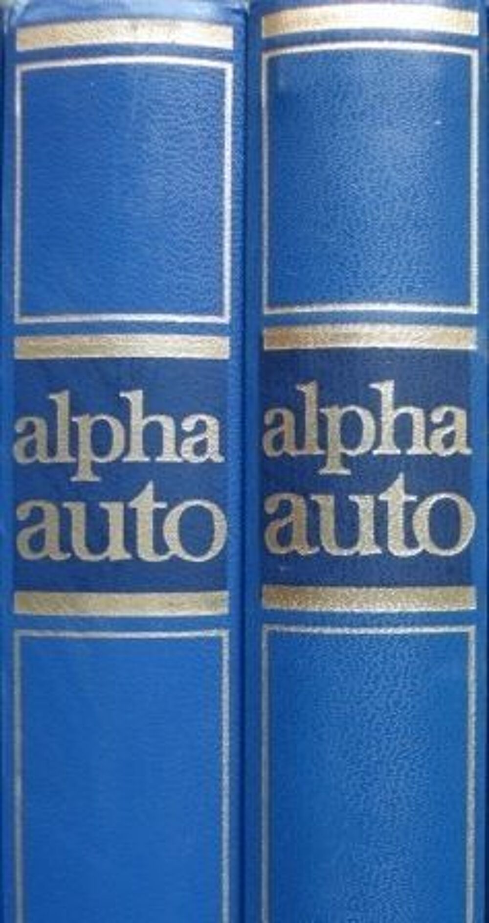 Encyclop&eacute;die Alpha Auto tome 2 Livres et BD