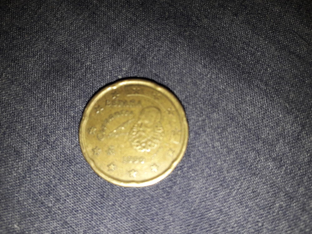 Piece 20 cents espagne 