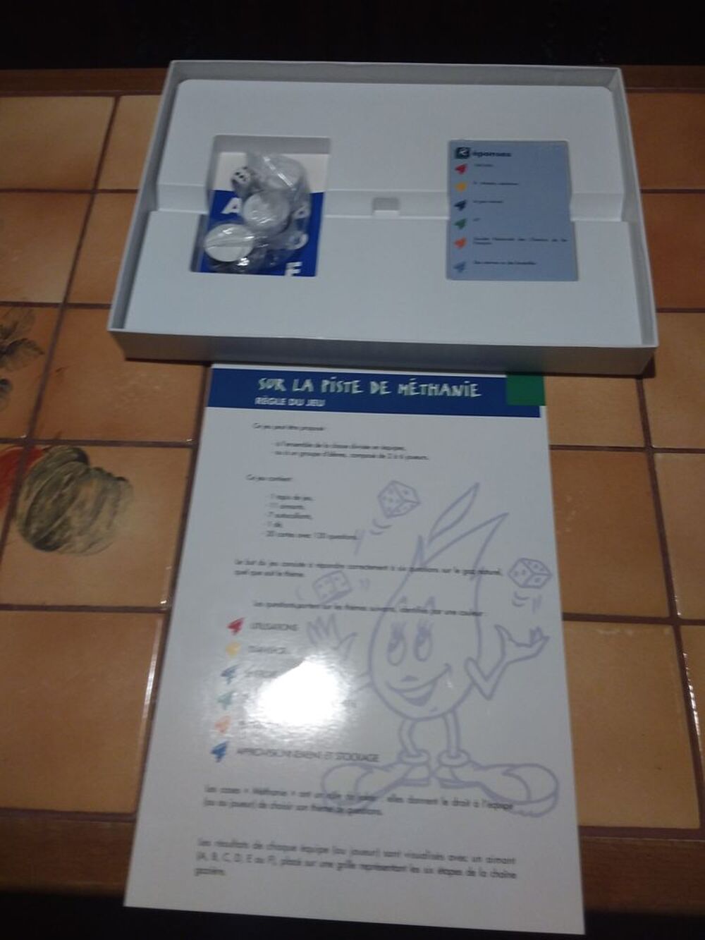 Jeu de soci&eacute;t&eacute; neuf SUR LA PISTE DE M&agrave;‰THANIE Vintage 1995 Jeux / jouets