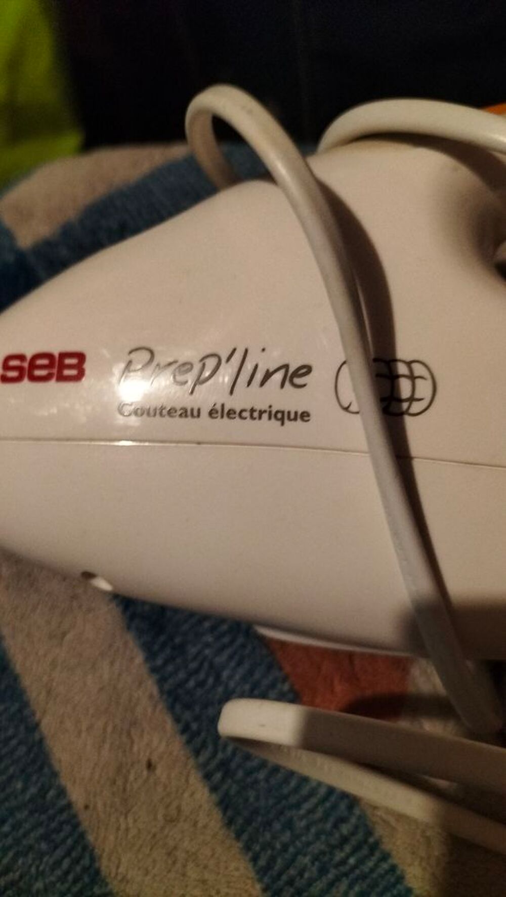 Couteau &eacute;lectrique seb prep'line neuf Electroménager