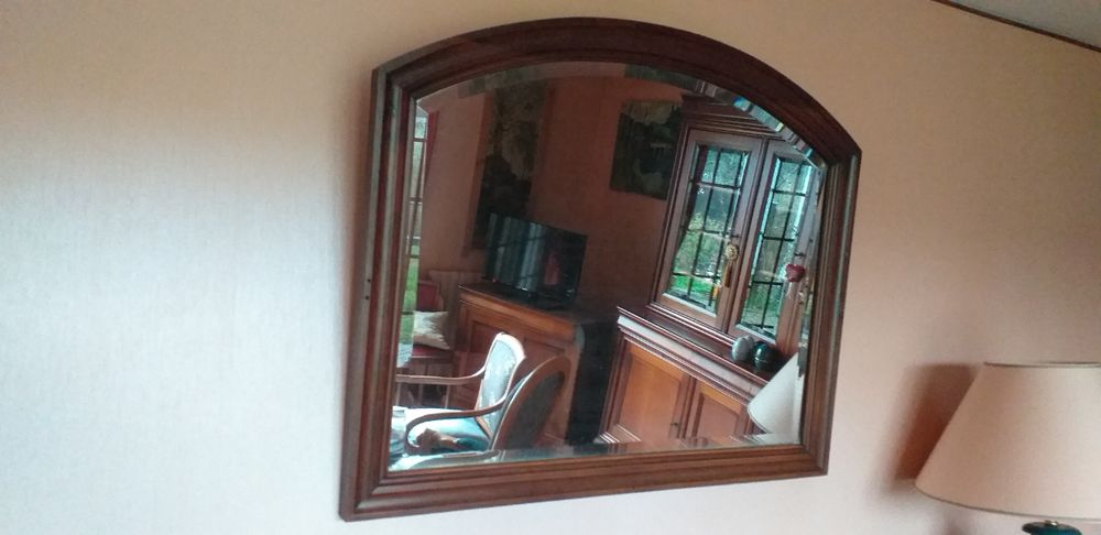 miroir encadre de bois Décoration