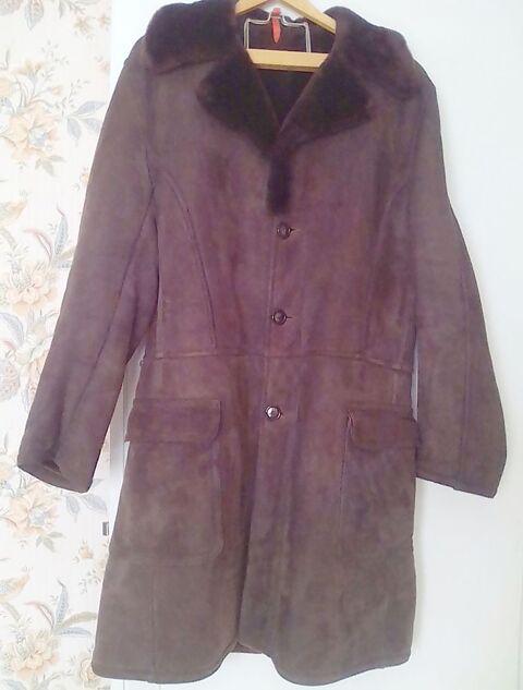 Long manteau 98 cm hiver homme mouton retourn Taille L - XL 290 Cachan (94)