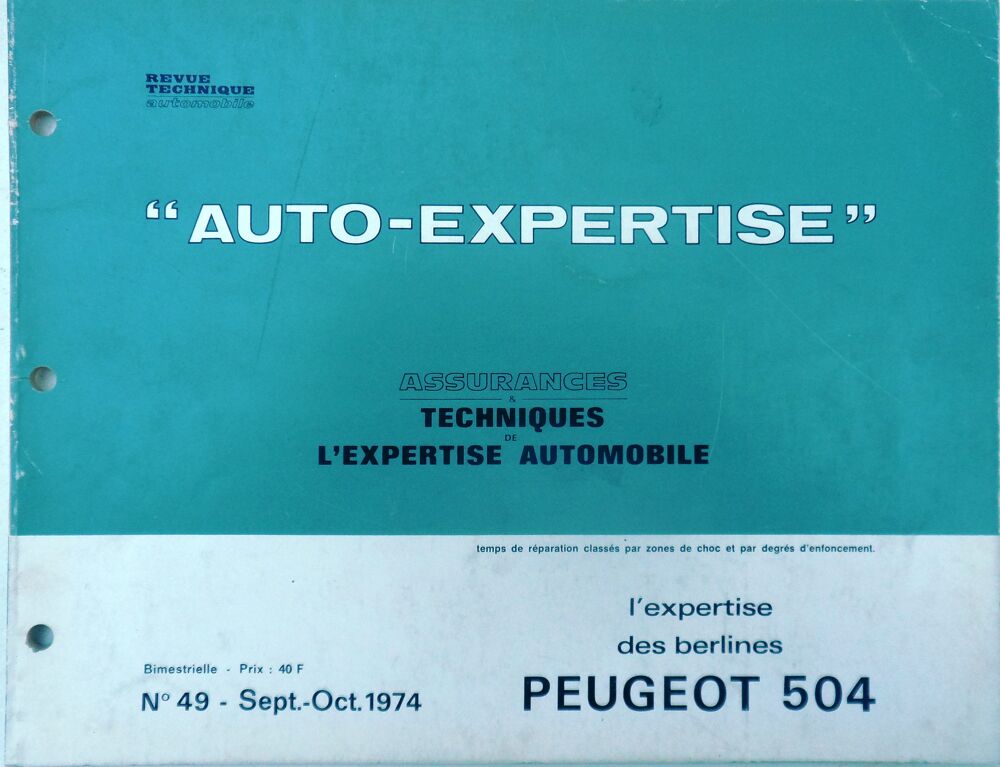 Expertises techniques automobiles (collection) liste suit Livres et BD