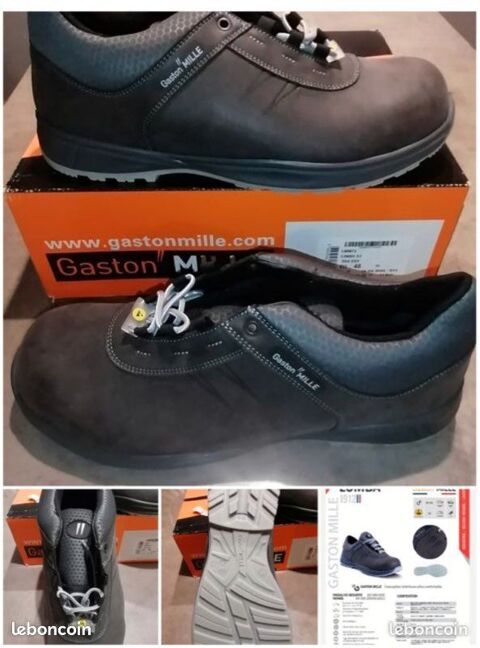 Pointure 47 - Chaussures basses de sécurité - Made in France 49.8 Suzannecourt (52)