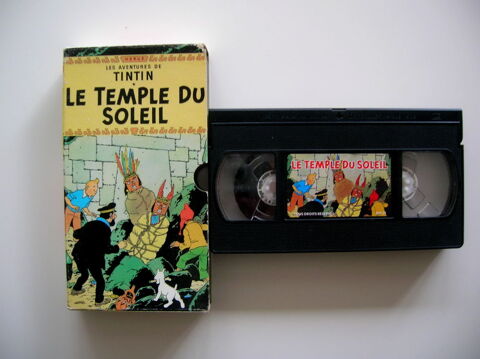 VHS TINTIN et le Temple du Soleil 11 Sautron (44)