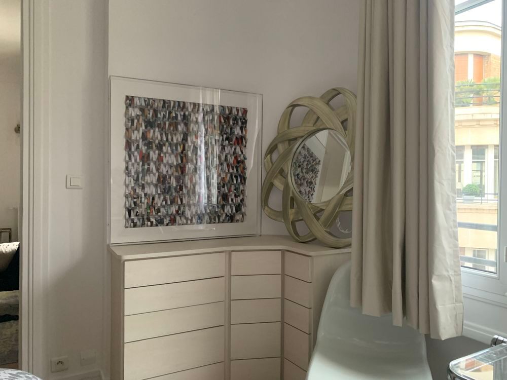 2 chaises type Panton-Vitra blancs Meubles