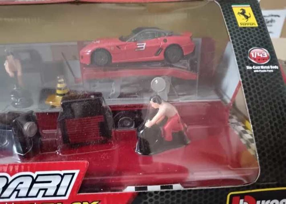 Coffret atelier Ferrari Bburago 