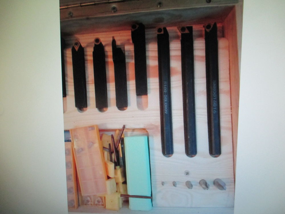 11 outils de tour a m&eacute;taux carr&eacute; de 16 mm 120 plaquettes
Bricolage