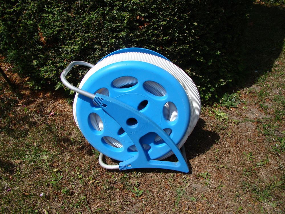 Enrouleur + tuyau flottant 12 m piscine Kokido Jardin