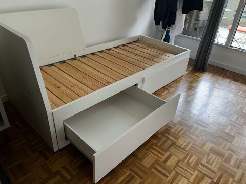 Lit IKEA FLEKKE 80x200 / 160x200 350 Paris 12 (75)