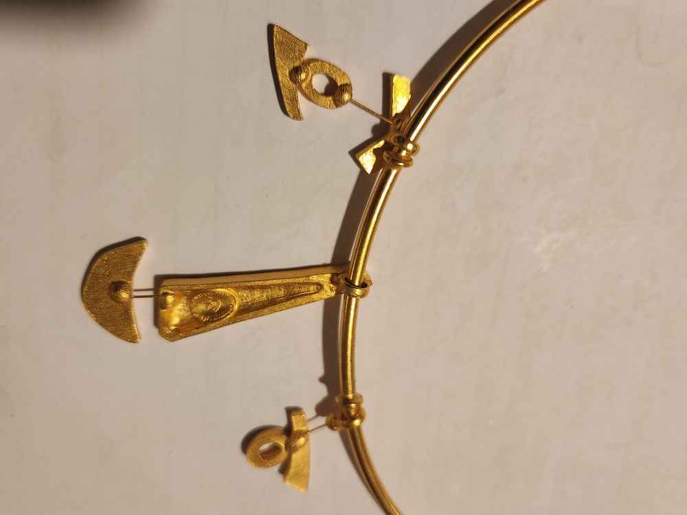 Collier rigide ras-de-cou Visage Christian LACROIX Bijoux et montres