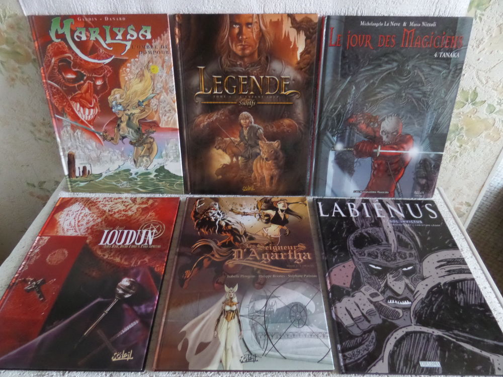 diff&eacute;rentes bandes dessin&eacute;es Livres et BD