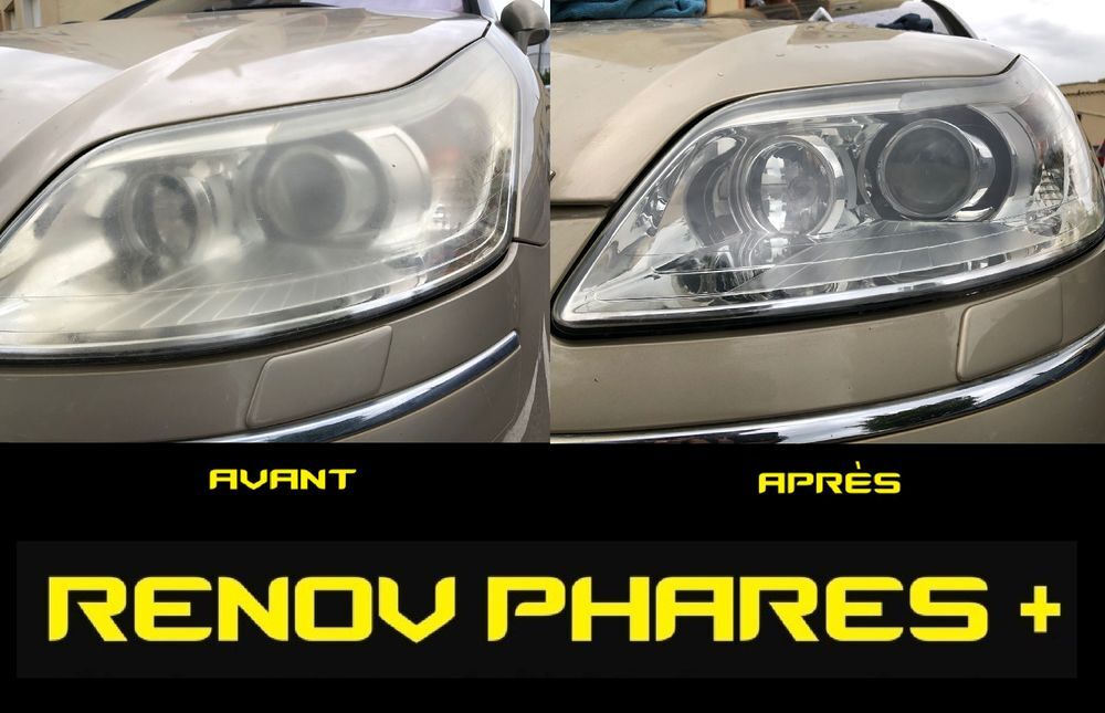  Rénovation d'optiques de phares 
