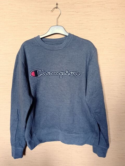 Sweat  manches longues gris Champion 15 Herblay (95)