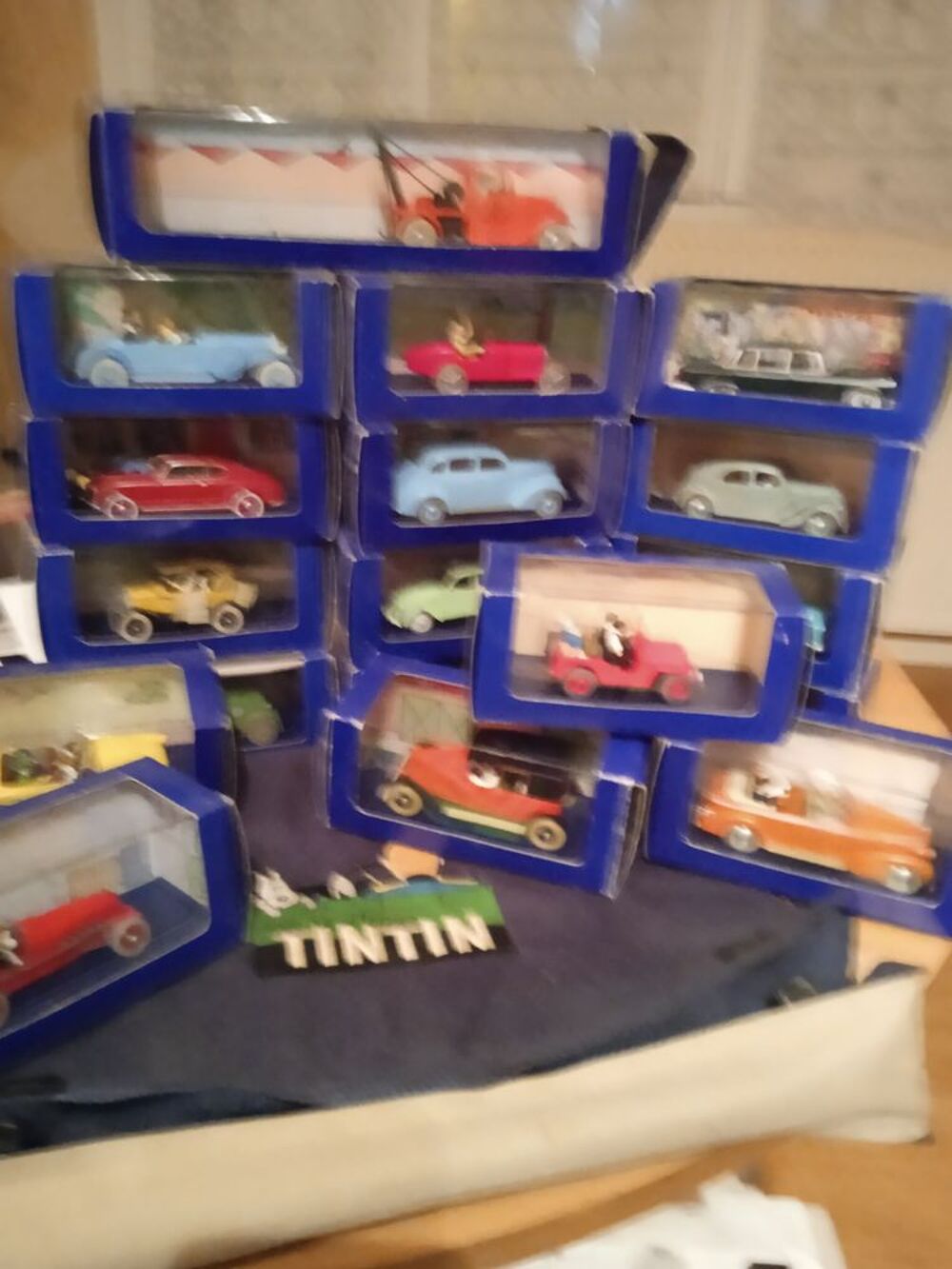 Autos En voiture Tintin 