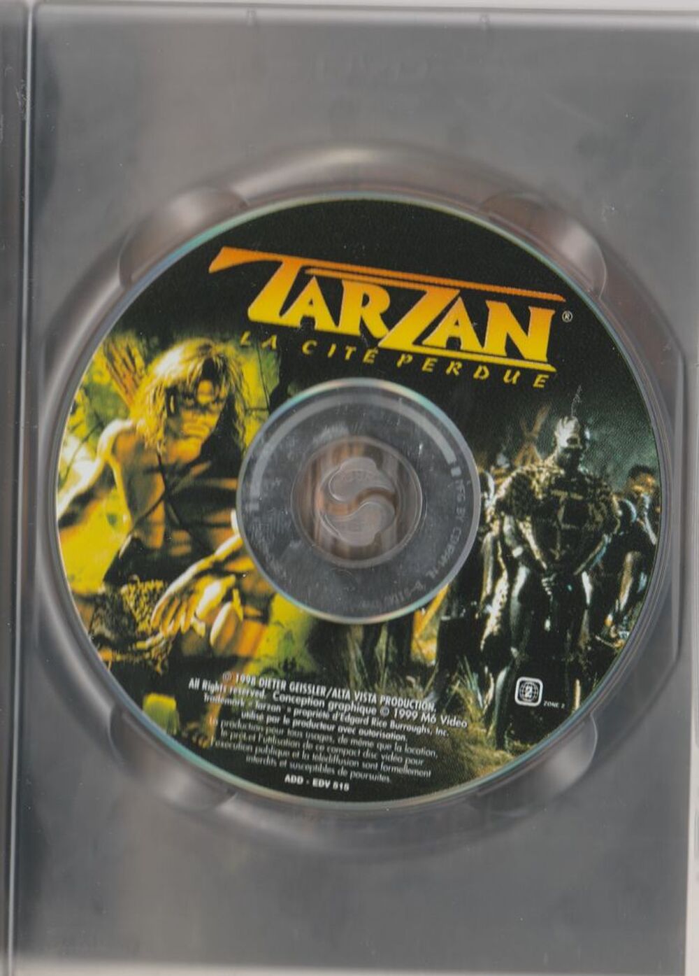 Tarzan la cit&eacute; perdue DVD et blu-ray