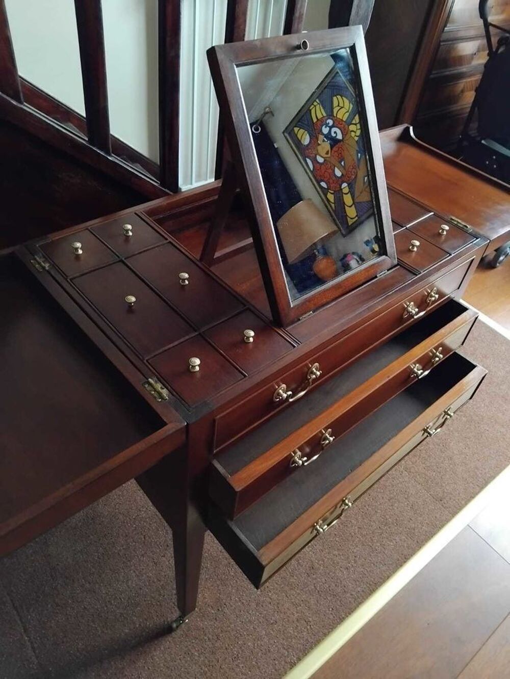 meuble coiffeuse d homme anglais Meubles