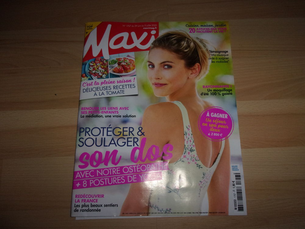 Magazine Maxi Mag N&deg; 1757 (Neuf) Livres et BD