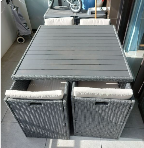 Salon de jardin en rsine 220 Annecy (74)