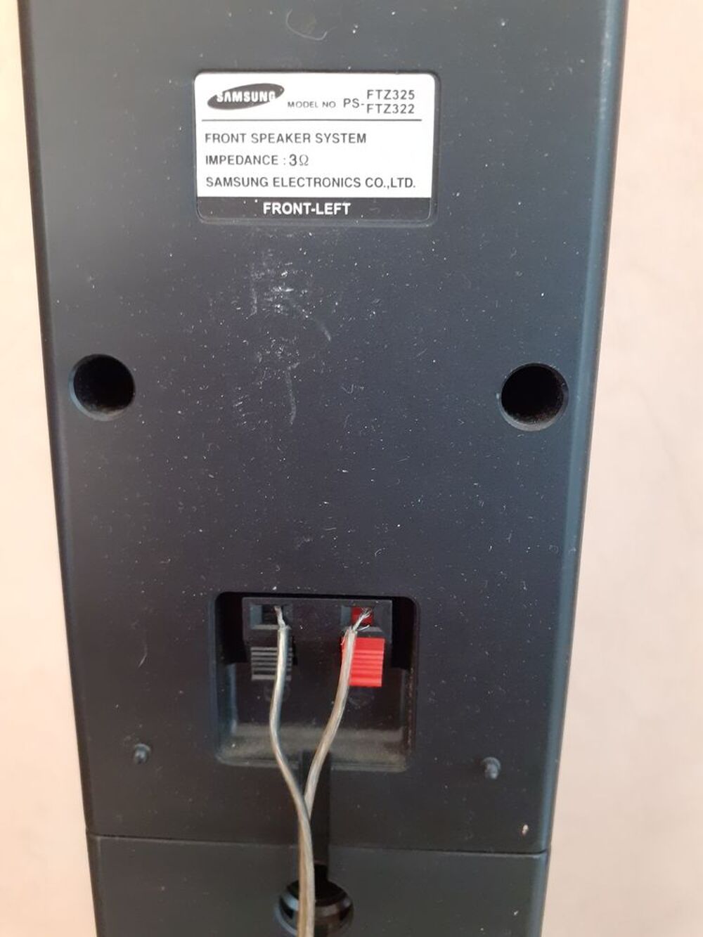Enceintes SAMSUNG Colonnes PS - RTZ 325. Audio et hifi