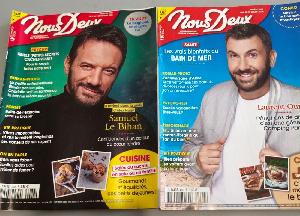 Revues NouxDeux Livres et BD