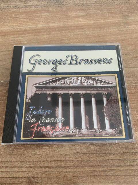 CD  Georges Brassens      J' adore la chanson f 4 Saleilles (66)