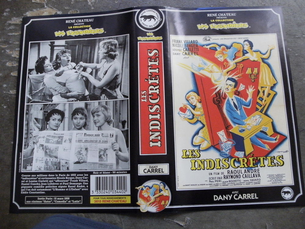Rare film : " Les indiscretes " DVD et blu-ray