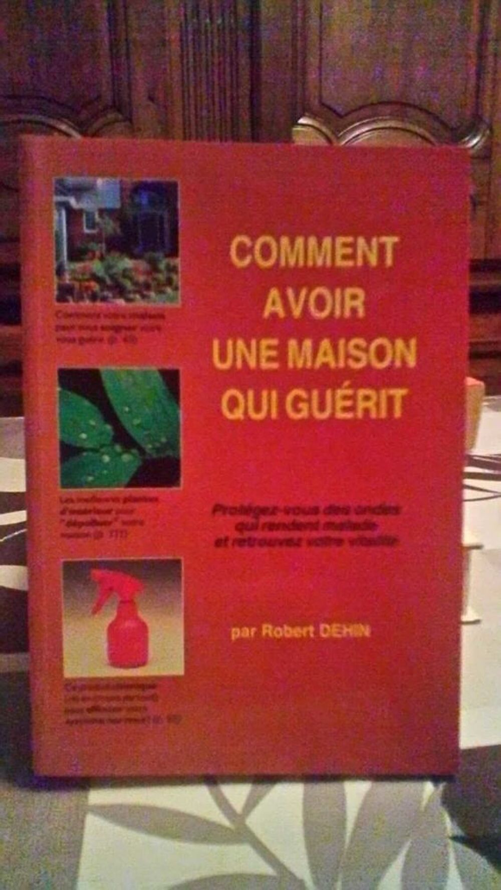 Livre : comment avoir une maison qui gu&eacute;rit Livres et BD