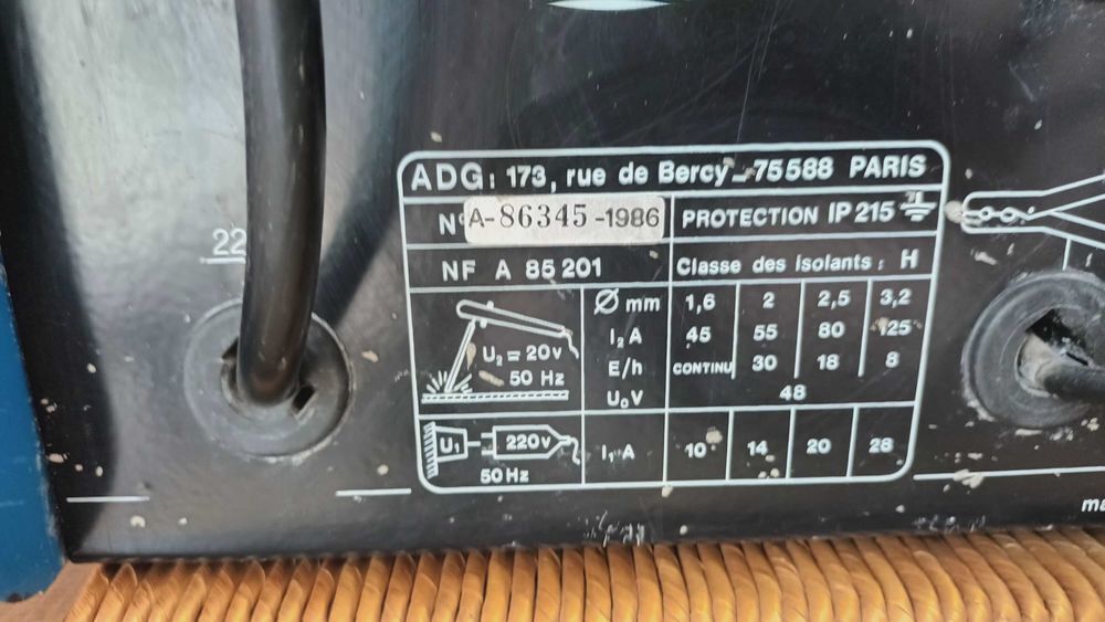 poste de soudure &agrave; l arc Bricolage