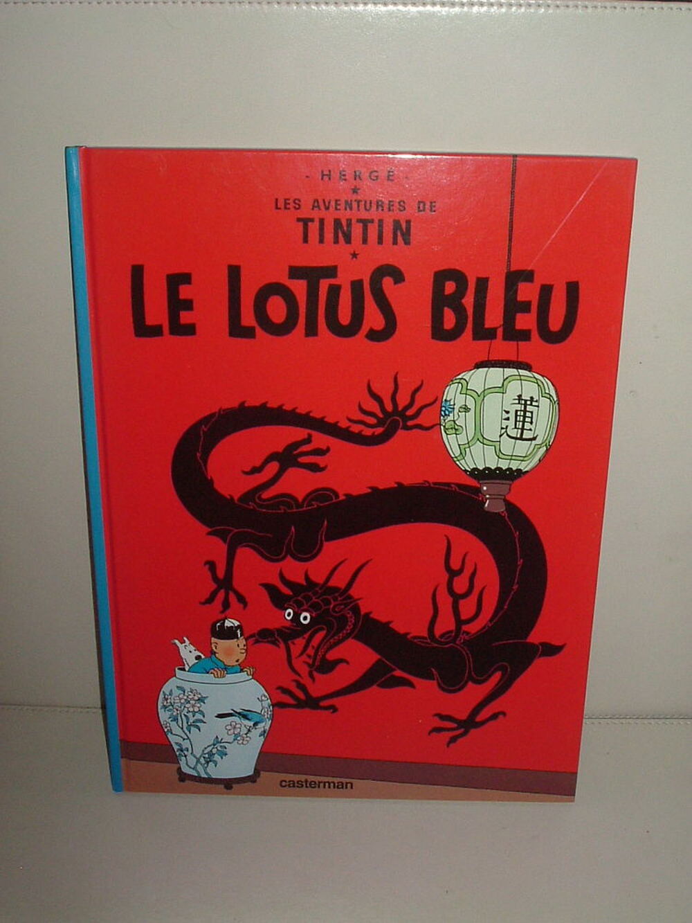 BD Tintin " Le Lotus Bleu " Livres et BD