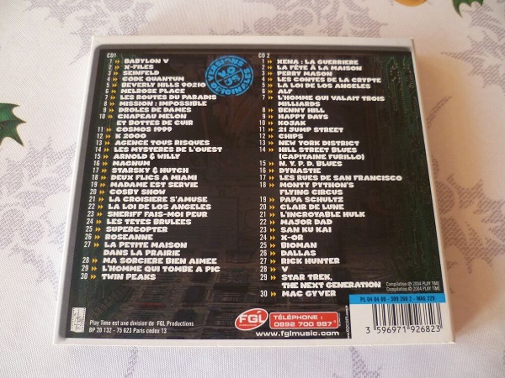 Album CD S&eacute;rie TV anime manga film goodies musique salon CD et vinyles