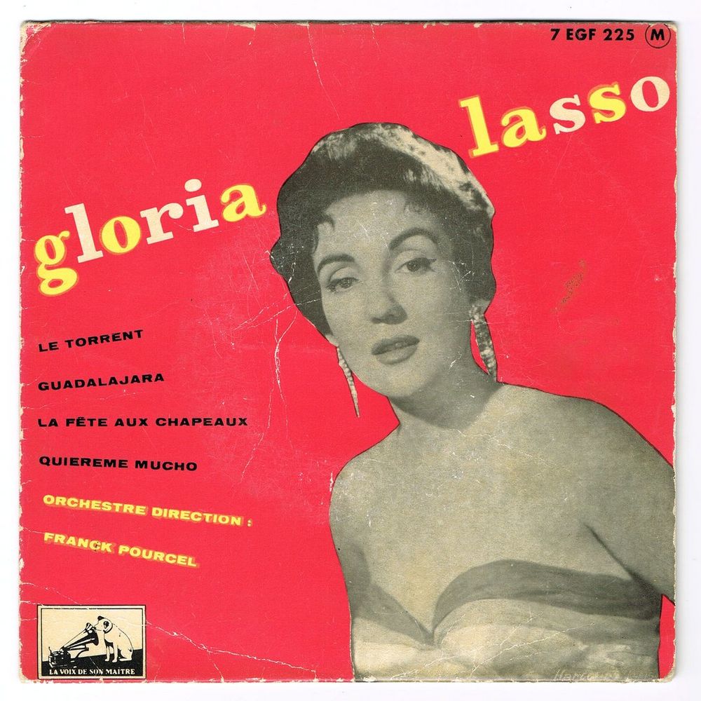 GLORIA LASSO -45t EP- LE TORRENT - LA F&Ecirc;TE AUX CHAPEAUX-1956 CD et vinyles