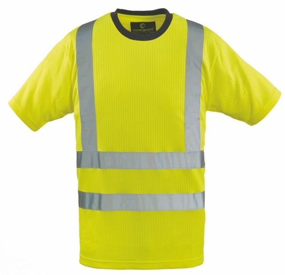 YARD T-SHIRT HAUTE VISIBILITE JAUNE M au 3XL Vêtements