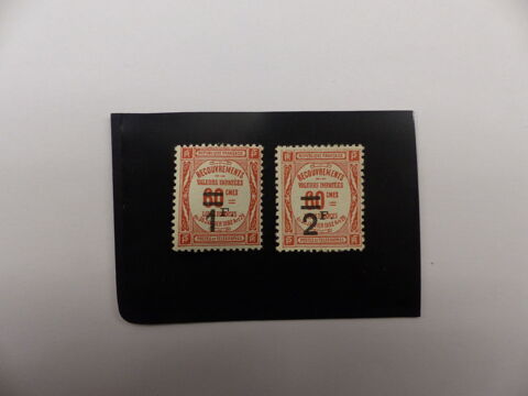 TIMBRES  TAXE  53 / 54  NEUFS **  COTE  92 
15 Le Havre (76)