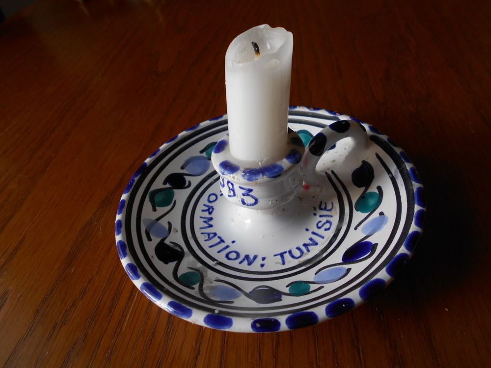 BOUGEOIR C&Eacute;RAMIQUE Décoration