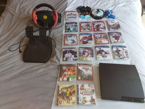 Console Ps3   volant   jeux 200 Lescar (64)