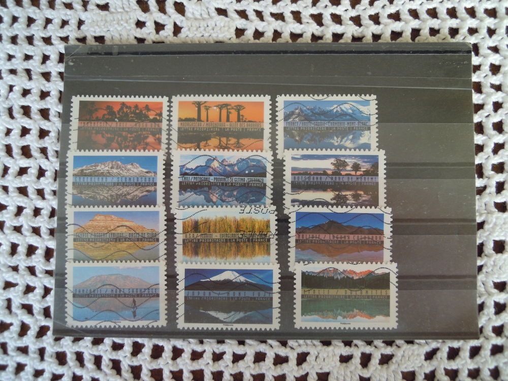 LOT 54 TIMBRES FRANCE OBLITERES 